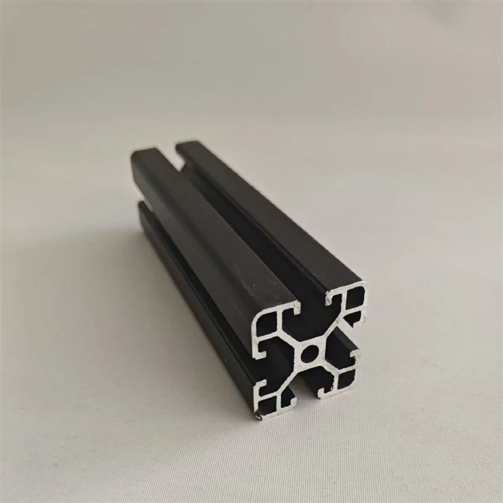 Mahsulot taqdimoti: Shandong Changquan Aluminium Industry Co., Ltd kompaniyasidan deraza va eshiklar uchun qumli portlash elektroforez ekstrudirovka qilingan alyuminiy profillar.